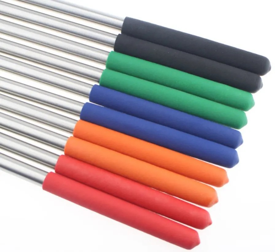 0.9m 1.2m 1.6m Stainless Steel Telescopic Tour Guide Flag Pole with Factory Direct Price