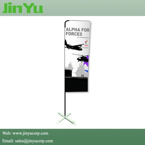 Advertising Promotion Polyester Beach Flag Pole